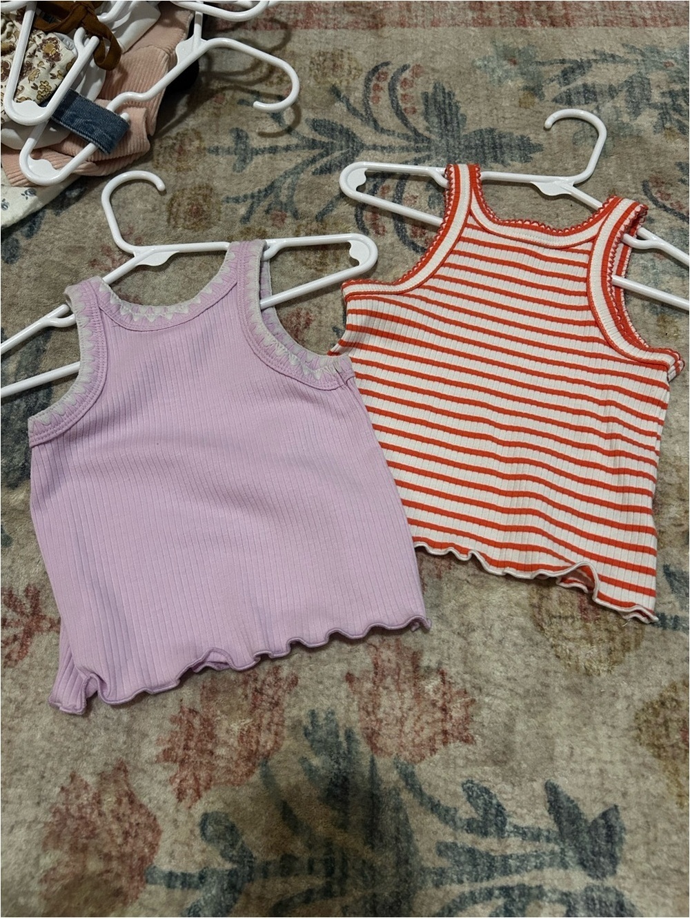 Bundle Girls' Ribbed Tank Tops - Casual Summer Essential